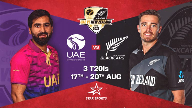 New Zealand vs UAE : live streaming details ,The next matches will be played on 19 and 20 August New Zealand vs UAE : live streaming details ,The next matches will be played on 19 and 20 August