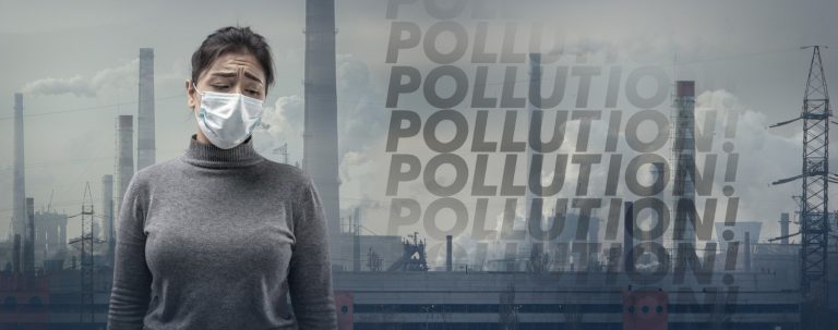 What is the relationship between pollution and human health?